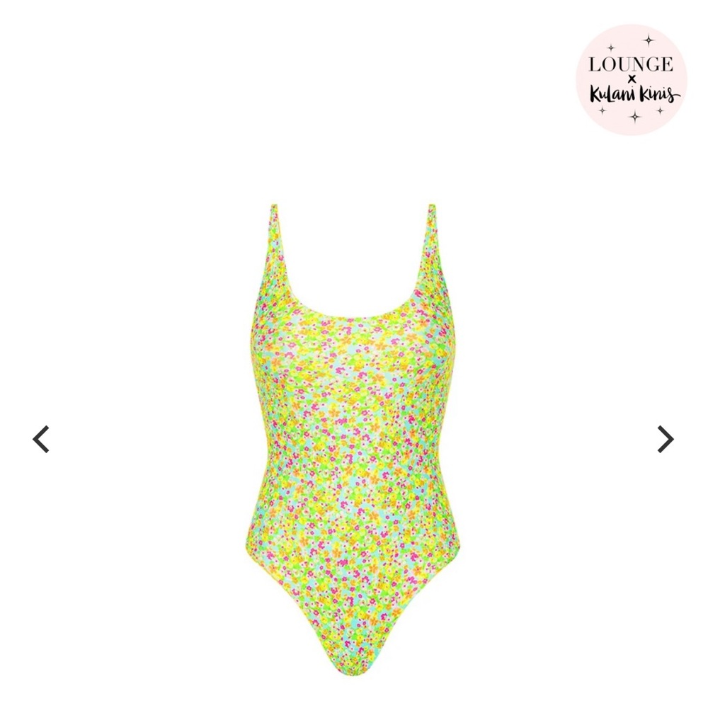 Lounge x Kulani Kinis Collab - One Piece - Small NWT - Wild Flower